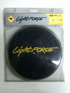 Защитная крышка на фару Light Force 240 не прозрачная чёрная